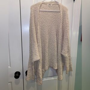 Umgee Cream Textured Women's Cardigan